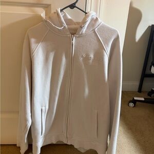 White Maryland Under Armour Zip-Up Hoodie